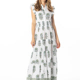 Paulina Dress -Green Tea