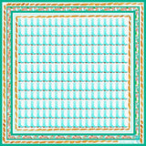 Turquoise Boots Scarf