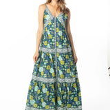 Cecilia Dress -Teal